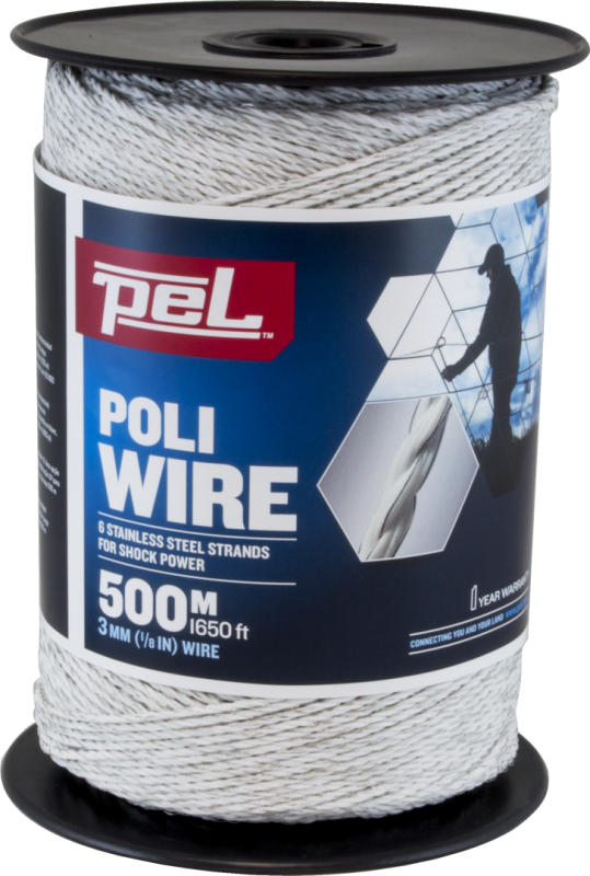 PEL Poliwire - White • Datamars Livestock (Kiwikit)